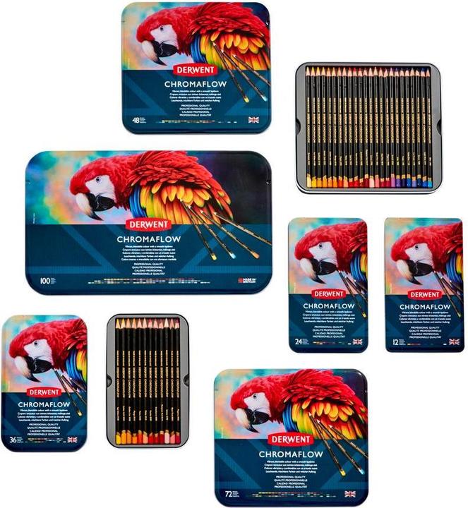Actual product image Derwent Chromaflow (Multicoloured, 24 x)