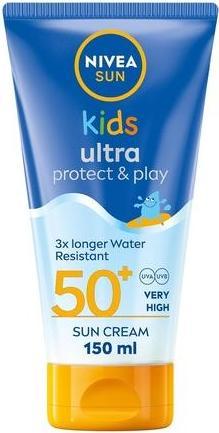 Actual product image NIVEA Sun Kids Ultra Protect & Play SPF 50+ Lotion 150ml - Moisturising for Kids (Sun lotion, SPF 50+, 150 ml)