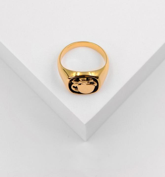 Immagine prodotto Muau Anello con stemma (58, Oro 750/18 K)