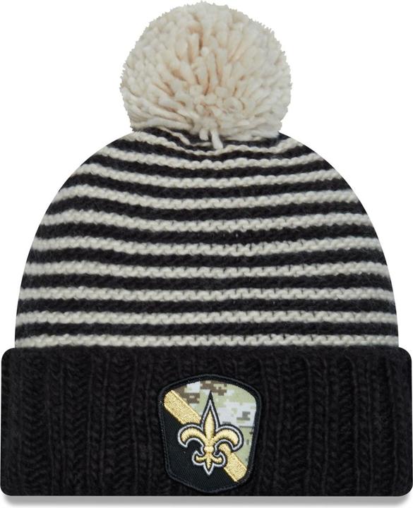 Actual product image New Era Salute to Service ladies cap - New Orleans Saints