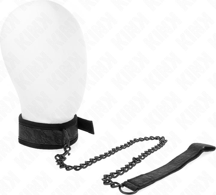 Productafbeelding Pipedream KINK - BASISMODEL HALSBAND MET RIEM 77 CM MODEL 5 VERSTELBAAR 34-54 CM X 5 CM