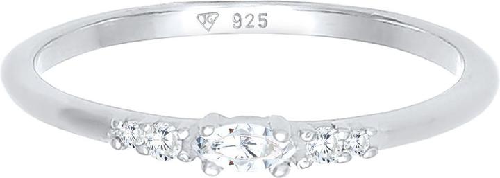 Immagine prodotto Elli Anello di cristallo, anello di fidanzamento (58, 925 Argento)