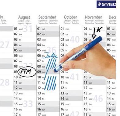 Immagine prodotto Staedtler Lumocolor F correctable (Blu, 0.60 mm, 1 x)