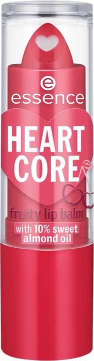 essence HEART CORE fruity lip balm (Pflegestift)
