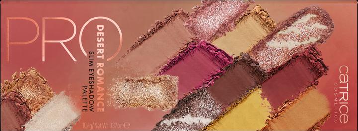 Actual product image Catrice Pro Desert Romance Slim Eyeshadow Palette (Transparent)