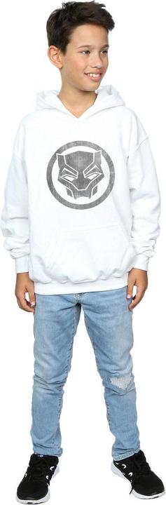 Produktbild Black Panther Distressed Icon Kapuzenpullover Jungen (140, 146)