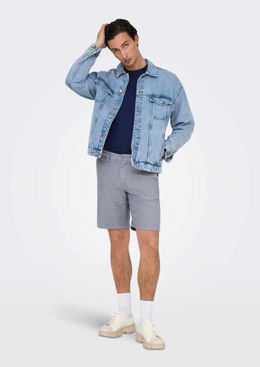 Produktbild Only & Sons Onsmark 0011 Cotton Linen Shorts Noos (XL)