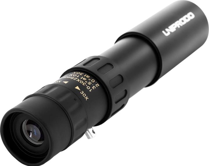 Produktbild Uniprodo Monokular Fernrohr Handfernrohr Dachkantprismen 10x - 30x Zoom Objektiv Ø 25 mm (30 x, 25 mm)