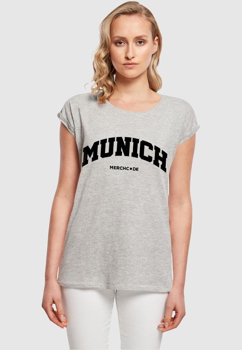 Immagine prodotto Merchcode Maglietta Donna Munich Wording - 112749 (5XL)