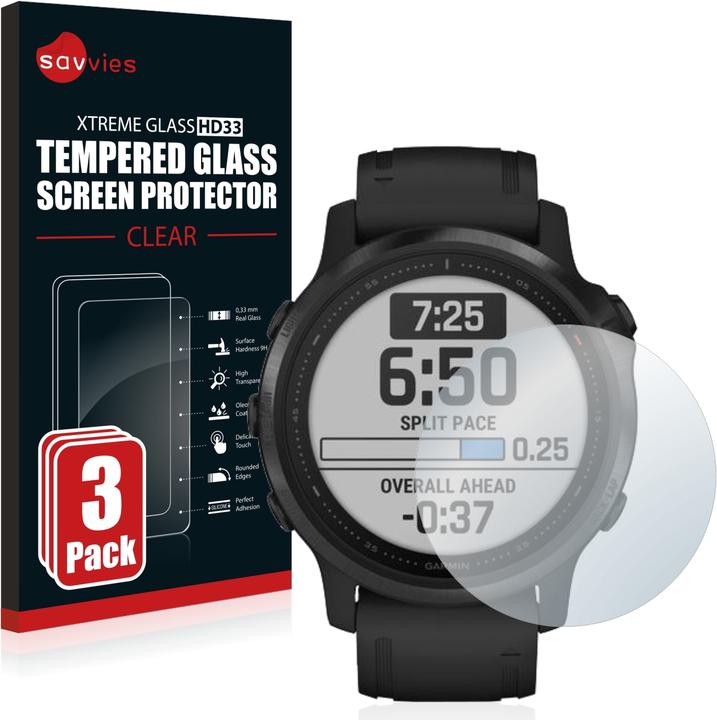 Actual product image Savvies Tempered Glass