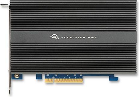 Produktbild OWC 0TB Accelsior 4M2 PCIe M.2 NVMe SSD Adapter Card without SoftRAID License