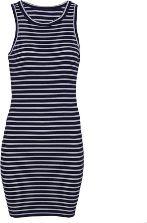 Brave Soul Minikleid Frauen Ärmel Gestreift