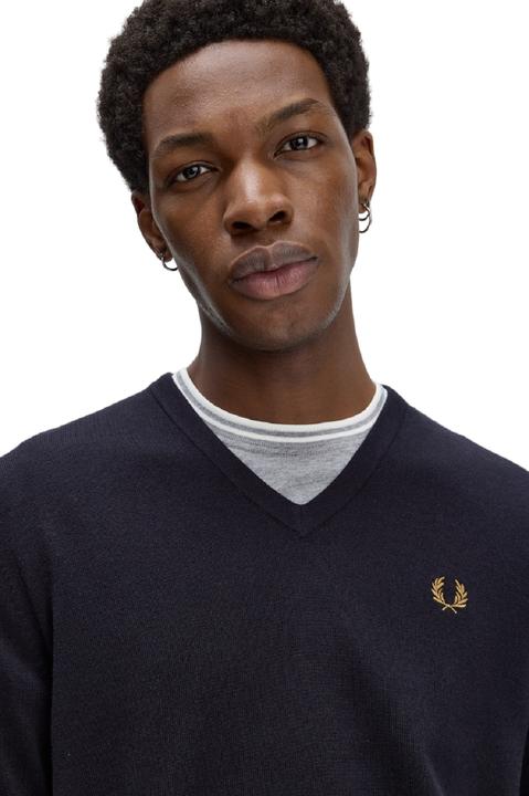 Immagine prodotto Fred Perry Classic V Neck Jumper Navy (S)