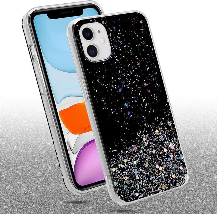 Image du produit Cadorabo Couverture TPU paillettes scintillantes (Apple iPhone 11 Pro)