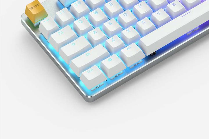 Image du produit Glorious PC Gaming Race GMMK TKL White Ice Edition (US, Filaire)