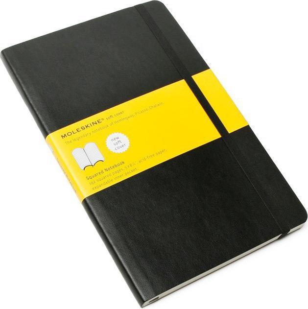 Produktbild Moleskine Classic Soft (A5, Kariert, Weicher Einband)