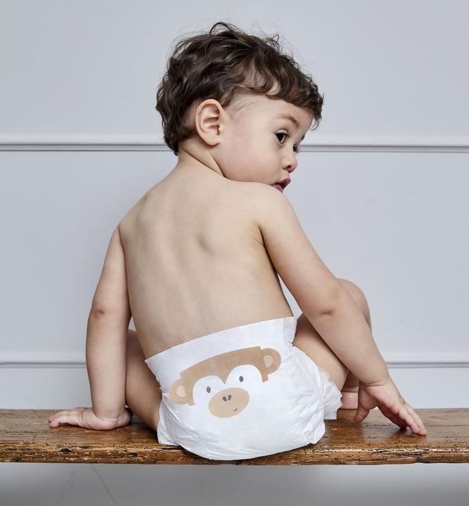 Actual product image Kit & Kin Nappies (Size 4, Pack, 34 Piece)