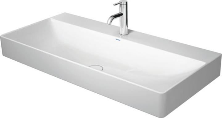 Produktbild Duravit Möbelwaschtisch DuraSquare 100 x 47 cm weiss 2353100041 (470 mm, 1000 mm)