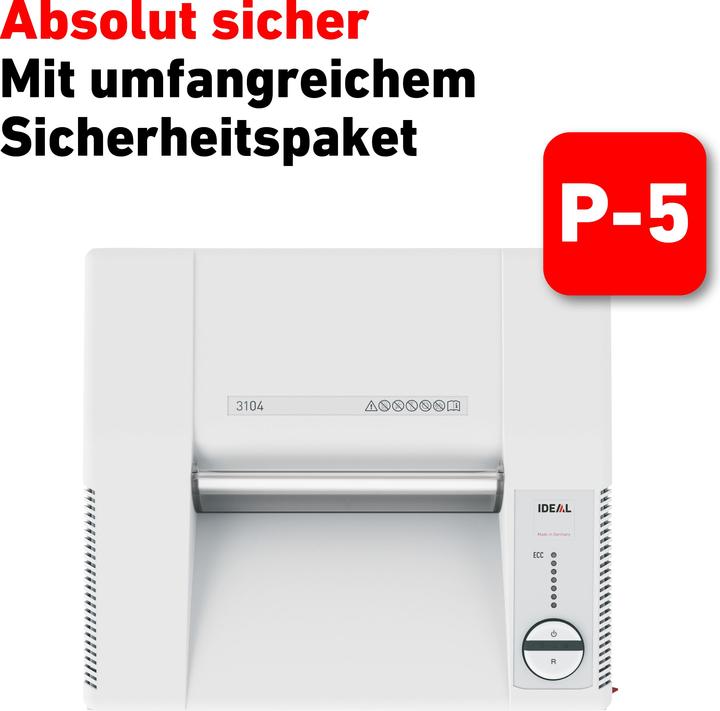 Actual product image Ideal Document shredder (Particle cut)