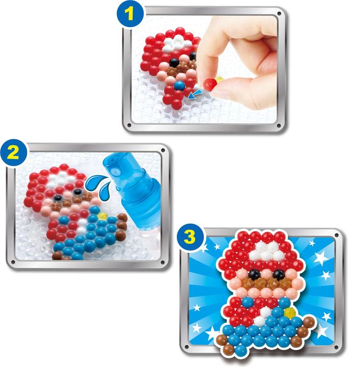 Actual product image Aquabeads Star Beads Super Mario