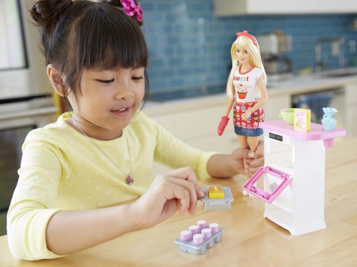 Actual product image Barbie Bakery Chef Doll and Playset