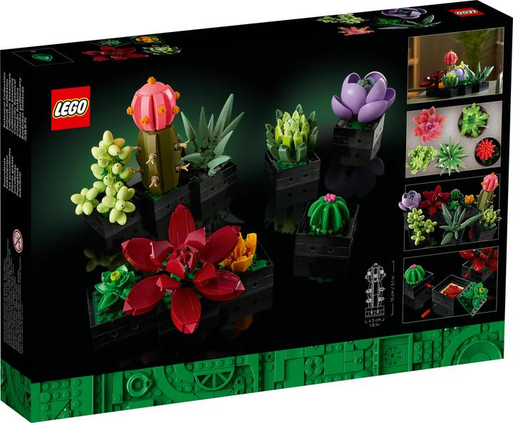 Immagine prodotto LEGO Succulente (10309, LEGO Botanical, Set LEGO rari)