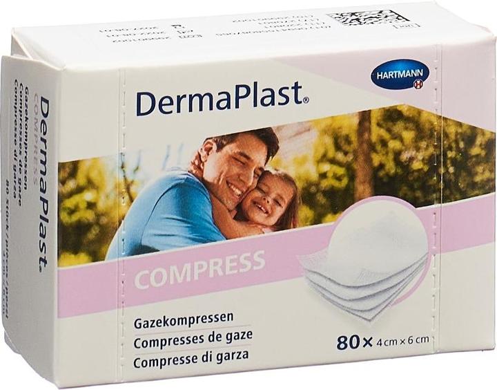 Produktbild DermaPlast Compress 4x6cm 80 Stk