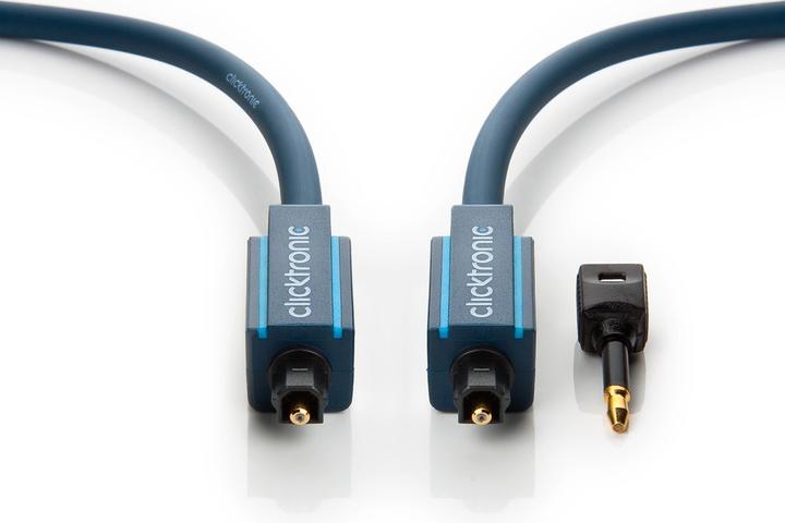 Immagine prodotto clicktronic Set di cavi optoelettronici (5 m, Ottico)
