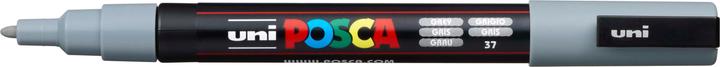 Actual product image Posca Fine Marker PC-3M (Grey, 0.90 mm, 1 x)