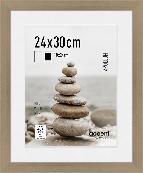 Actual product image Nielsen Apollo 24x30 Wood (30 x 40 cm)