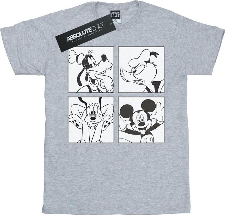 Disney Mickey Donald Goofy And Pluto Boxed TShirt Jungen