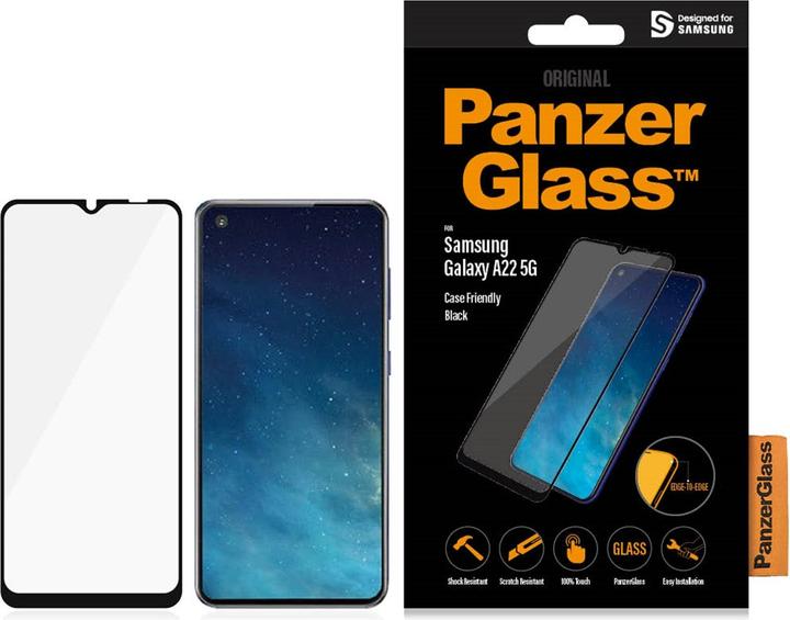 Productafbeelding PanzerGlass Geval Vriendelijk (1 Stuk, Samsung Galaxy A22 5G)