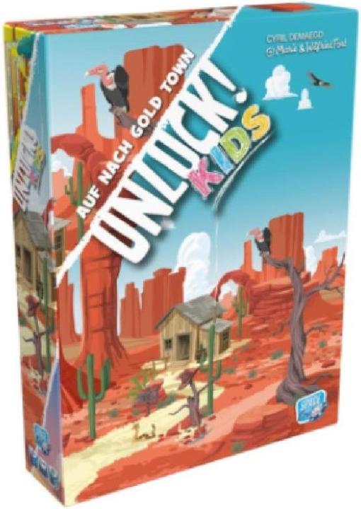 Produktbild Asmodée SCOD0116 - Unlock! Kids: Auf nach Gold Town, Rätselspiel, für 1-4 Spieler, ab 6 Jahren (DE) (Deutsch)