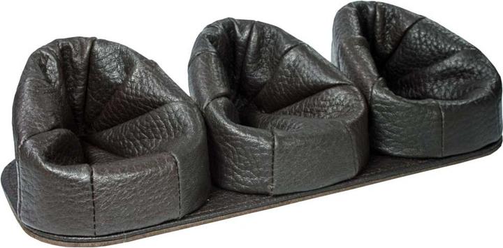 Image du produit Martin Wess Porte-pipe 3 pièces cuir noir
