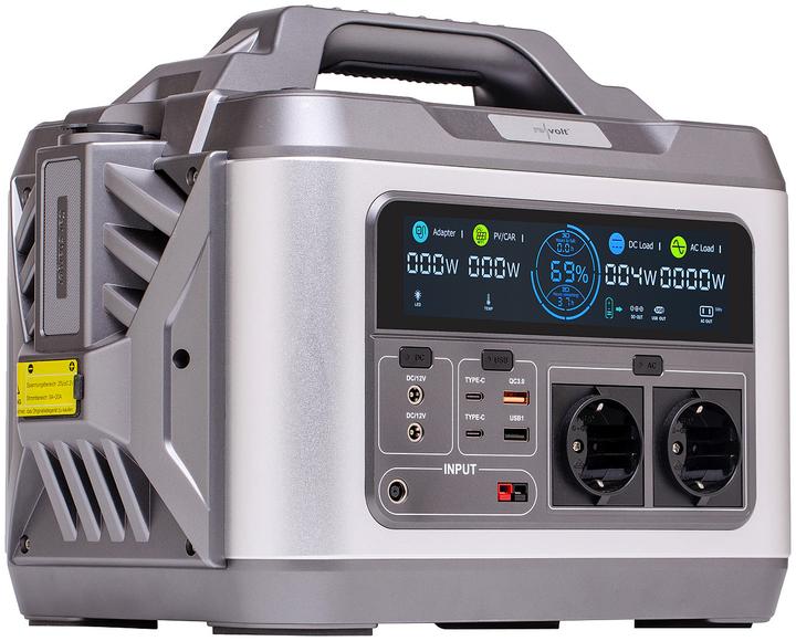 Image du produit Revolt Station d'alimentation & générateur solaire de 1120 Wh (1.12 Wh, 14.50 kg)