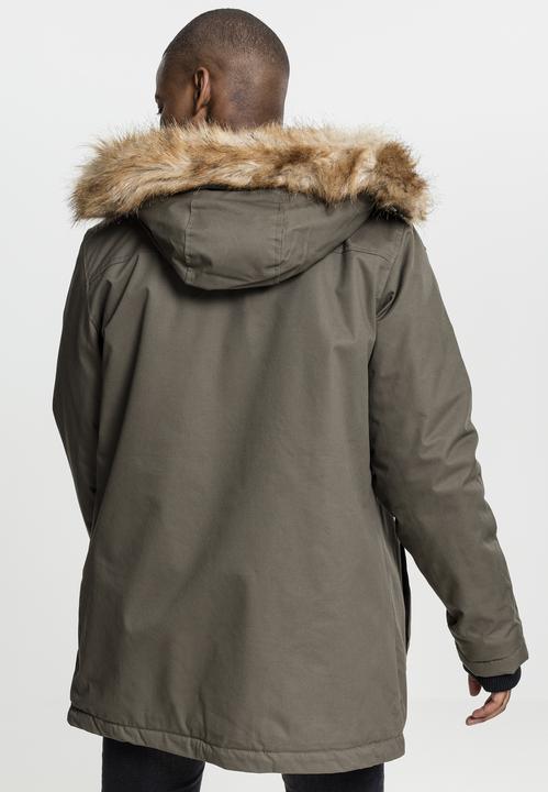 Produktbild Urban Classics Heavy Cotton Imitation Fur Parka (M)