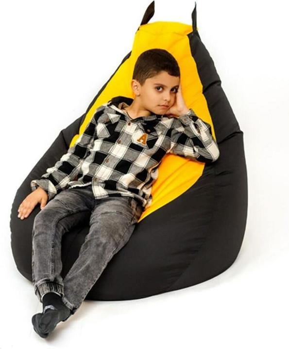 Image du produit Go Gift Sako sac pouffe Batman noir-jaune XL 130 x 90 cm