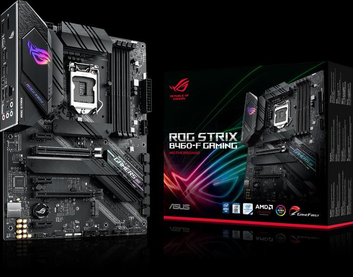 Actual product image ASUS ROG STRIX B460-F GAMING (LGA 1200, Intel B460, ATX)