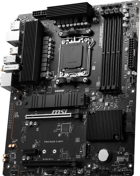 Produktbild MSI PRO B650-S WIFI (AM5, AMD B650, ATX)