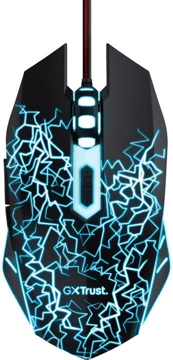 Produktbild Trust MOUSE USB OPTICAL GAMING/+MOUSE PAD 24752 (Kabelgebunden)