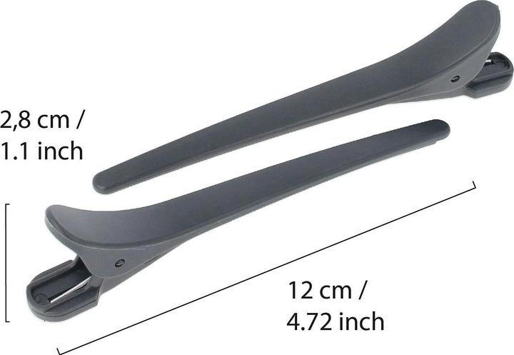 Image du produit Parsa Beauty Clips à cheveux Parsa, gris (3 pcs)