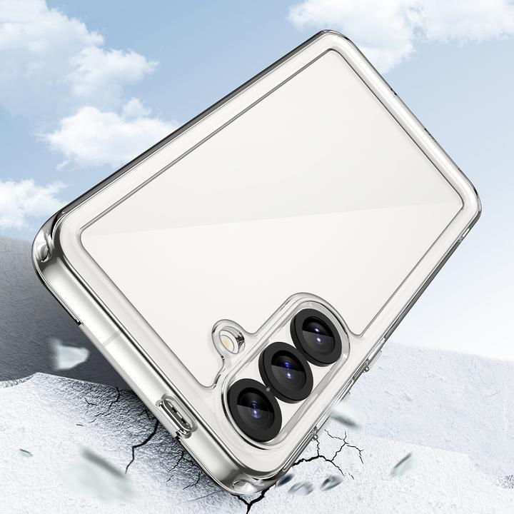 Produktbild Hurtel Outer Space Case mit Gelrahmen für Samsung Galaxy M16 5G - Transparent (Samsung Galaxy A16 5G)