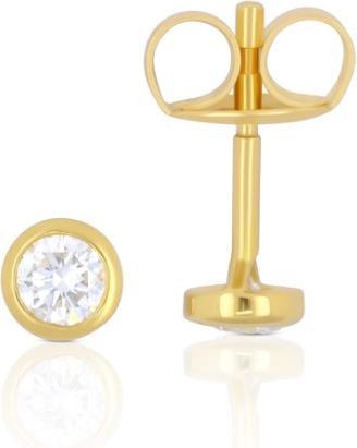 Image du produit Muau Boucles d'oreilles monture à cadre (Or jaune 750/18K)