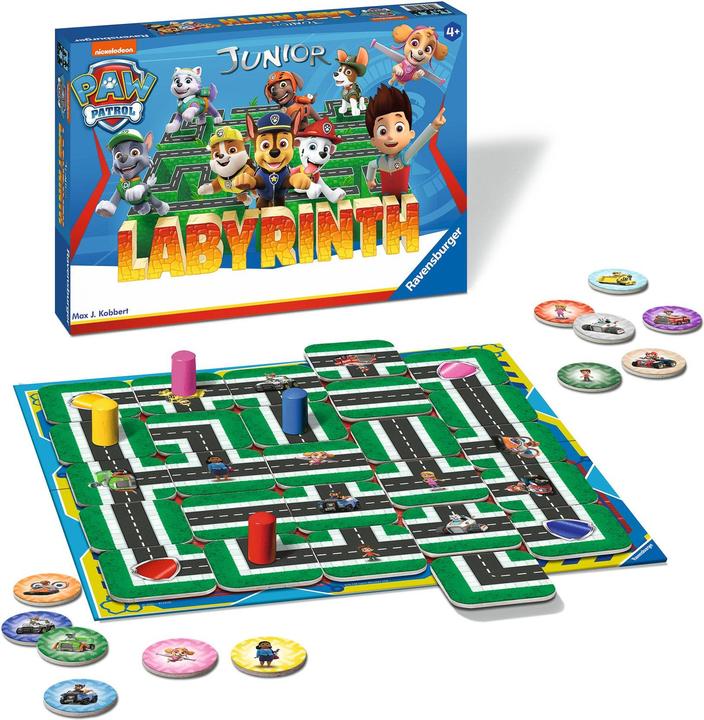 Produktbild Ravensburger Paw Patrol Junior Labyrinth (Deutsch, Spanisch, Französisch, Italienisch, Englisch)