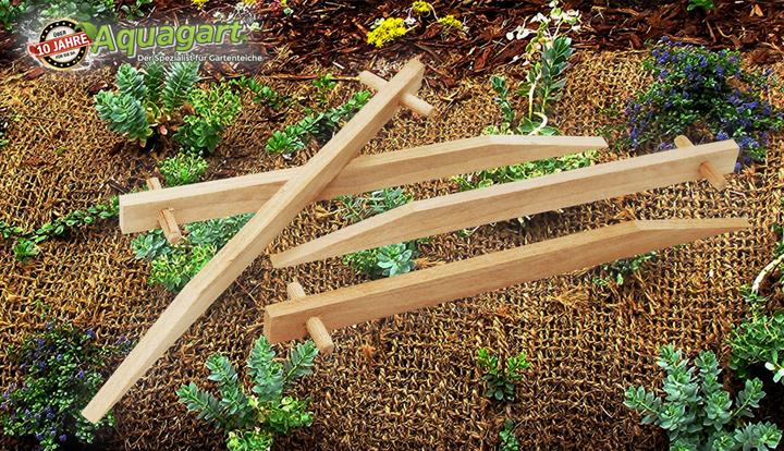 Produktbild Aquagart 20 Erdanker aus Buchenholz I Holz Bodenanker Holzpock Befestigungsanker