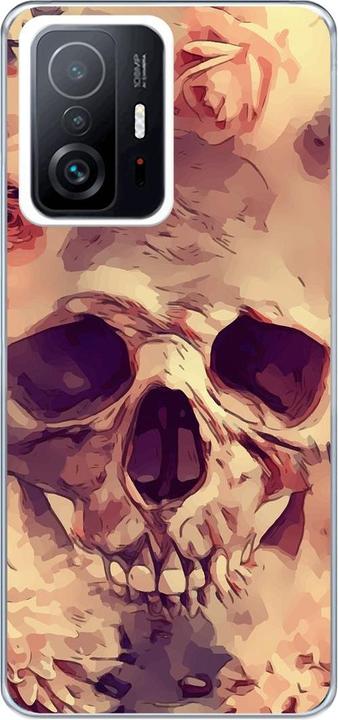 Flowers skull