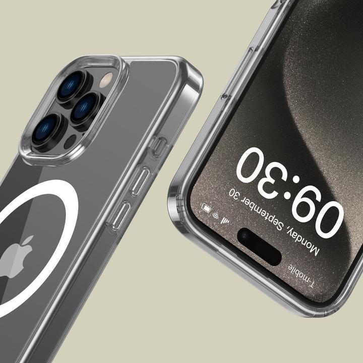 Actual product image Tech-Protect FlexAir Hybrid MagSafe Case for iPhone 16 Pro Max - Clear (Apple iPhone 16 Pro Max)