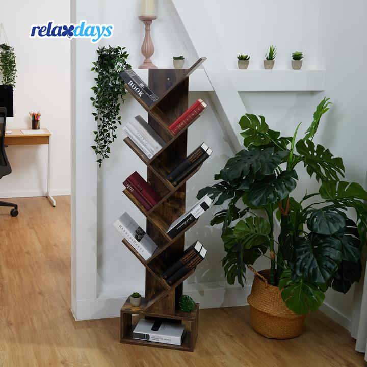 Produktbild Relaxdays Bücherregal (38 x 22 x 146 cm)