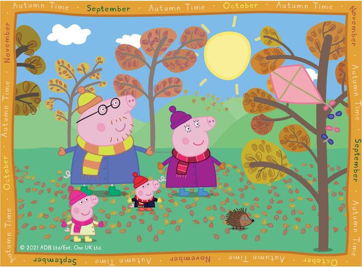 Produktbild Ravensburger Peppa Pig Jahreszeiten-Puzzle (24 Teile)