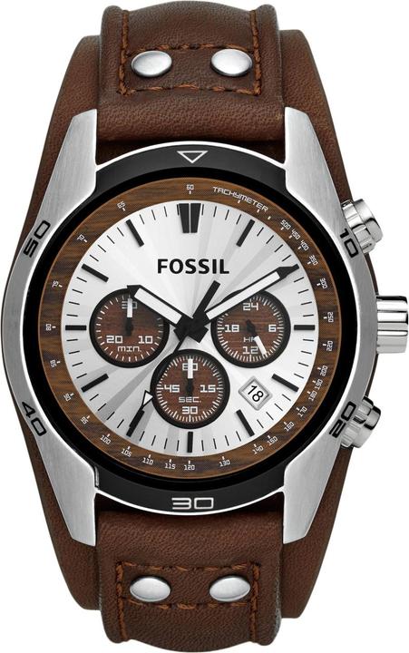 Fossil Coachman (Analogue wristwatch, Chronograph, 45 mm)